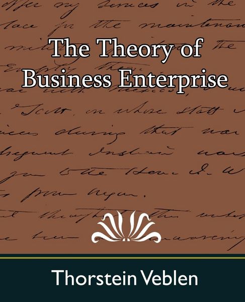 Produktbild: The Theory of Business Enterprise