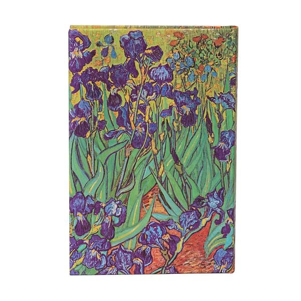 Produktbild: Hardcover Notizbuch, Van Goghs Schwertlilien, Mini, Unliniert
