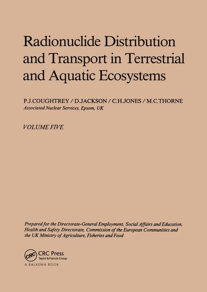 Produktbild: Radionuclide distribution and transport in terrestrial and aquatic ecosystems, volume 5