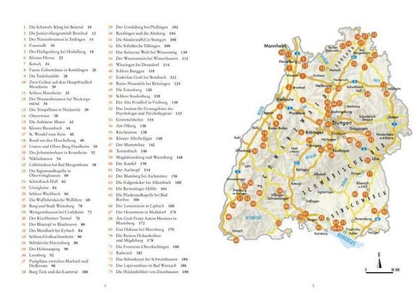 Produktbild: Das Buch der unheimlichen Orte in Baden-W&uuml;rttemberg