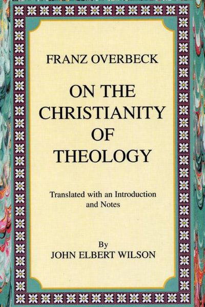 Produktbild: On the Christianity of Theology