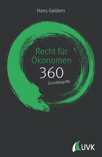 Produktbild: Recht f&uuml;r &Ouml;konomen: 360 Grundbegriffe kurz erkl&auml;rt