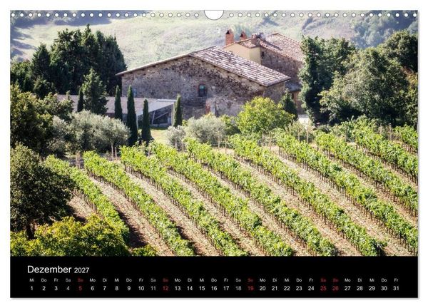 Produktbild: Toskana Landschaften (Wandkalender 2027 DIN A3 quer), CALVENDO Monatskalender