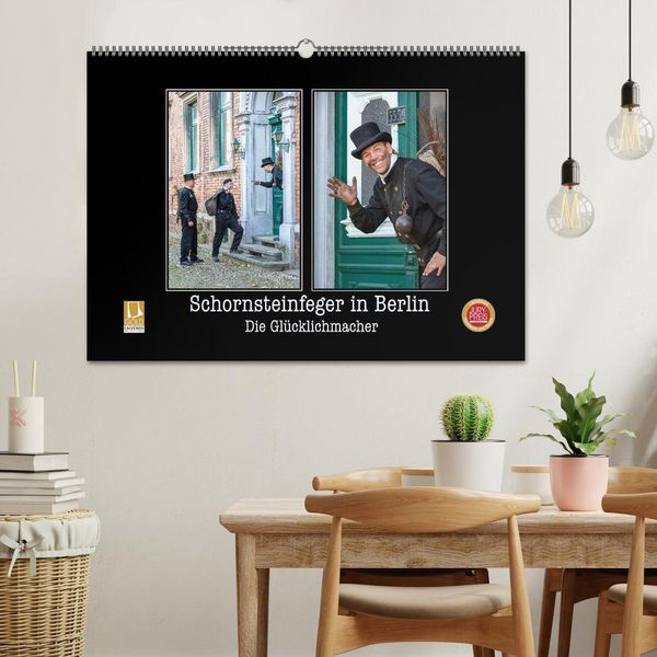 Produktbild: Schornsteinfeger in Berlin - Die Gl&uuml;cklichmacher (Wandkalender 2027 DIN A2 quer), CALVENDO Monatskalender