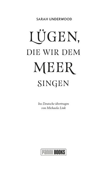 Produktbild: L&uuml;gen, die wir dem Meer singen