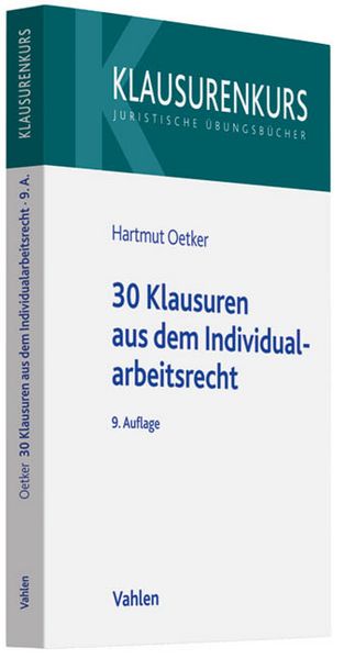 Produktbild: 30 Klausuren aus dem Individualarbeitsrecht