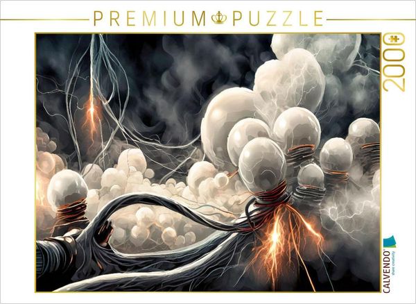 CALVENDO Puzzle Schwingende Resonanz | 2000 Teile Lege-Größe 90x67cm Foto-Puzzle für glückliche Stunden