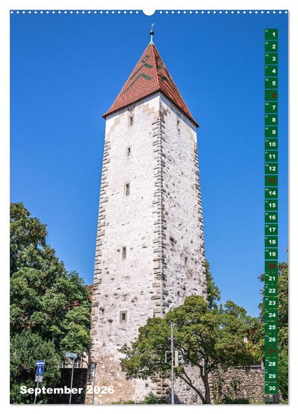 Produktbild: Ravensburg, Stadt der T&uuml;rme (Wandkalender 2026 DIN A2 hoch), CALVENDO Monatskalender