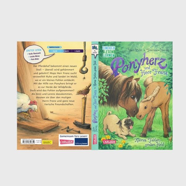 Produktbild: Ponyherz und Herr Franz: Kleines Fohlen, gro&szlig;er Held