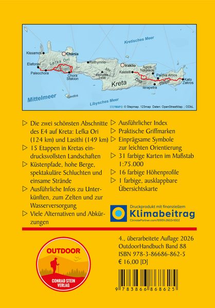 Produktbild: E4 Kreta Lefka Ori und Lasithi