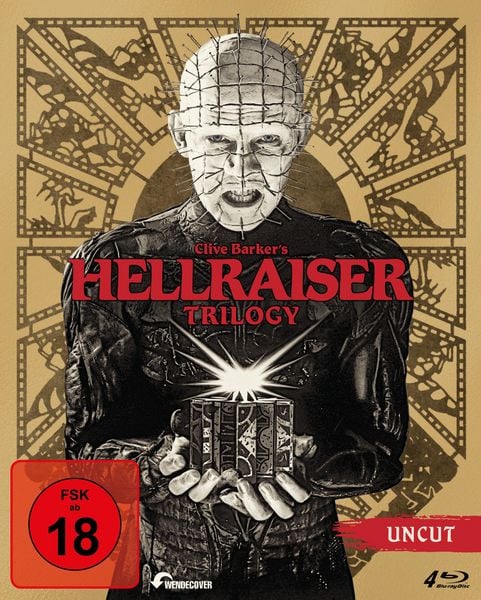 Produktbild: Hellraiser Trilogy (4 Blu-ray-Disc-Edition) (Uncut) (+ Bonus-BR) [3 BRs]