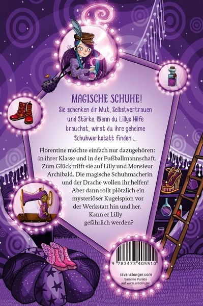 Produktbild: Lillys magische Schuhe, Band 1 - Die geheime Werkstatt
