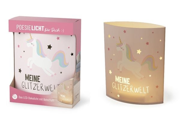 Produktbild: Poesielicht 13x5H16 Einhorn