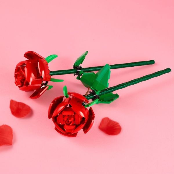 LEGO Botanicals Rosen Set - Künstliche rote Blumen Set 40460