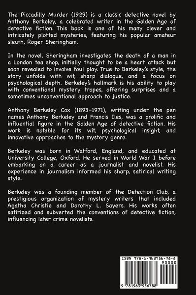 Produktbild: The Piccadilly Murder