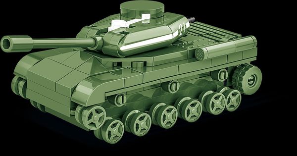 Produktbild: COBI Historical Collection 3098 - IS-2-Panzer, WWII, Ma&szlig;stab 1:72, Bausatz, 130 Klemmbausteine