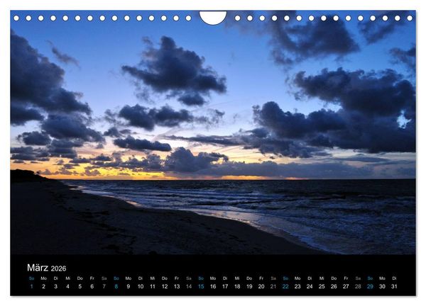 Produktbild: Ostseestrand Graal-M&uuml;ritz (Wandkalender 2026 DIN A4 quer), CALVENDO Monatskalender