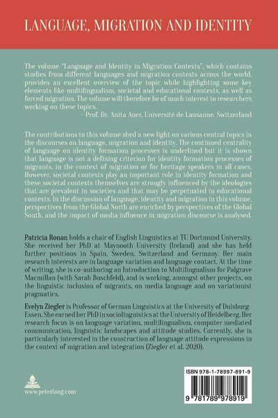 Produktbild: Language and Identity in Migration Contexts