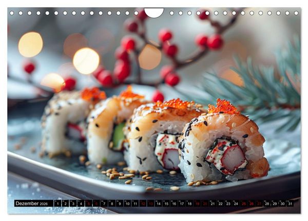 Produktbild: Sushi Zauber (Wandkalender 2026 DIN A4 quer), CALVENDO Monatskalender