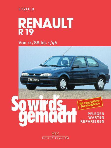 Produktbild: Renault R19 von 11/88 bis 1/96