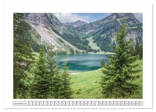 Produktbild: Tiroler Hochtal (Wandkalender 2026 DIN A2 quer), CALVENDO Monatskalender