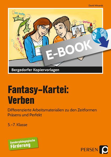 Produktbild: Fantasy-Kartei: Verben