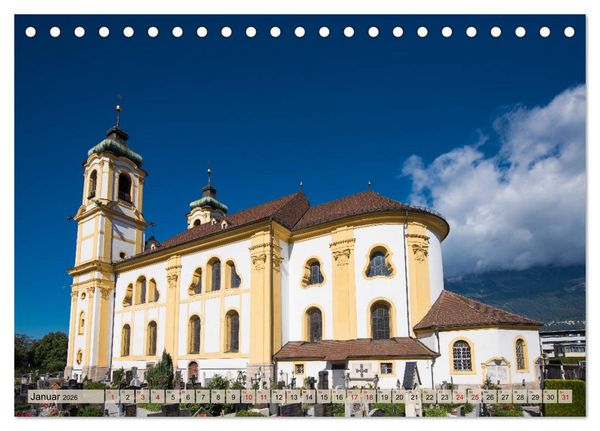 Produktbild: Innsbruck - Die Stadt im Herzen der Alpen (Tischkalender 2026 DIN A5 quer), CALVENDO Monatskalender