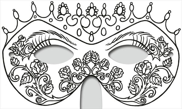 Produktbild: Zauberhafte Masken zum Ausmalen