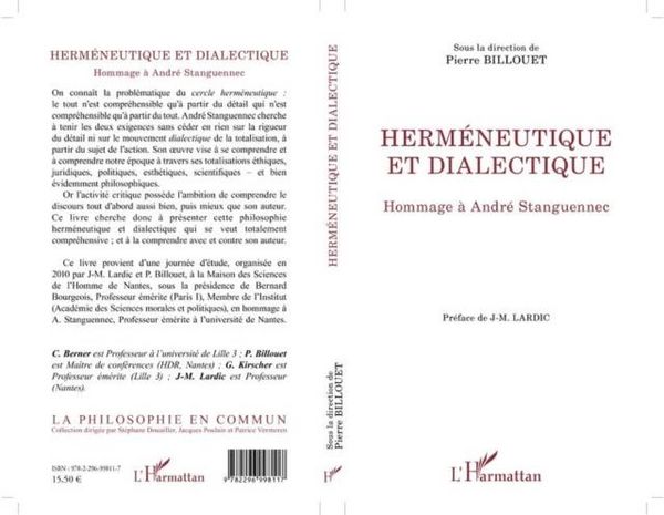 Produktbild: Hermeneutique et dialectique