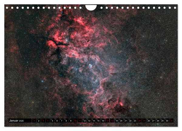 Produktbild: Deepsky 2026 (Wandkalender 2026 DIN A4 quer), CALVENDO Monatskalender