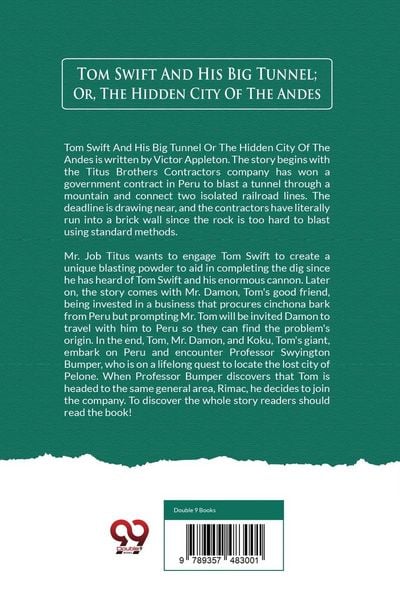 Produktbild: Tom Swift And His Big Tunnel; Or, The Hidden City Of The Andes