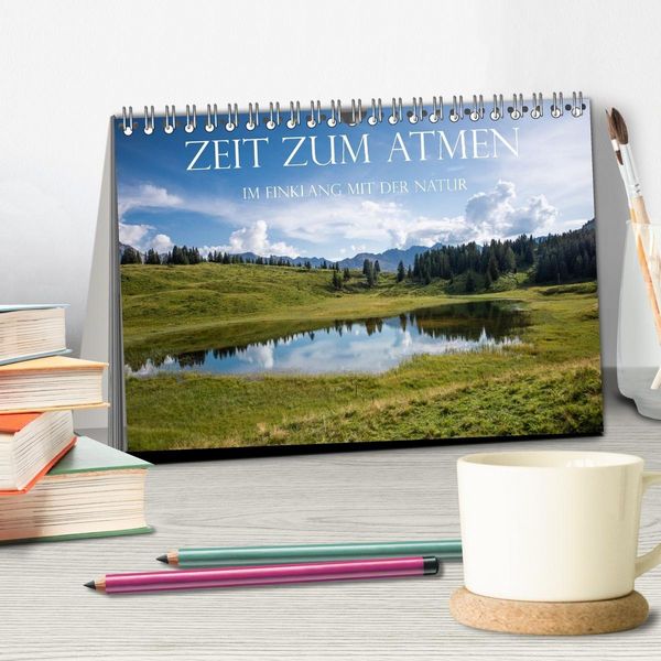 Produktbild: Zeit zum Atmen - im Einklang mit der Natur (Tischkalender 2027 DIN A5 quer), CALVENDO Monatskalender