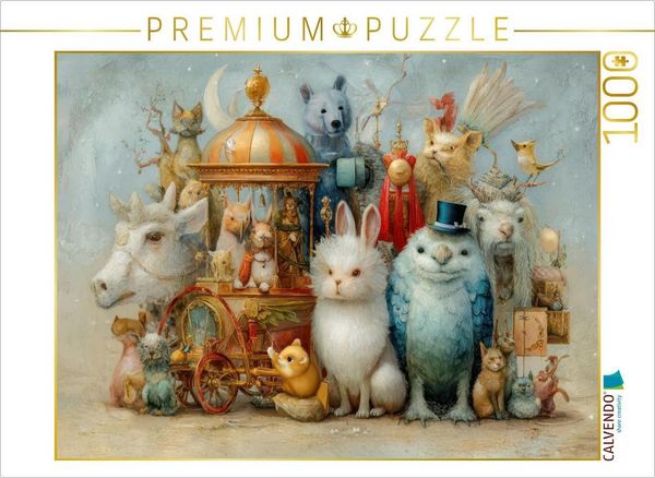 Produktbild: CALVENDO Puzzle Humorvolle Tiere | 1000 Teile Lege-Gr&ouml;&szlig;e 64x48cm Foto-Puzzle f&uuml;r gl&uuml;ckliche Stunden