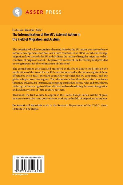 Produktbild: The Informalisation of the EU's External Action in the Field of Migration and Asylum