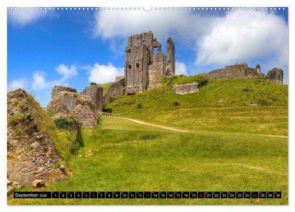 Produktbild: S&uuml;dwestengland - Dorset & Devon (hochwertiger Premium Wandkalender 2026 DIN A2 quer), Kunstdruck in Hochglanz