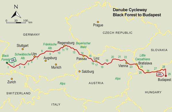 Produktbild: The Danube Cycleway Volume 1