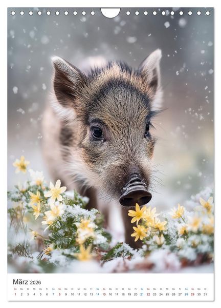 Produktbild: Wild und Wundervoll (Wandkalender 2026 DIN A4 hoch), CALVENDO Monatskalender