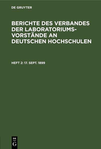 Produktbild: 17. Sept. 1899.