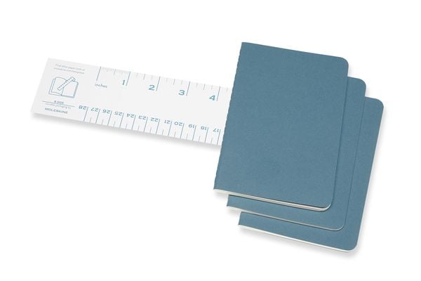 Produktbild: Moleskine Cahier Pocket/A6, 3er Set, Liniert, Lebhaftes Blau