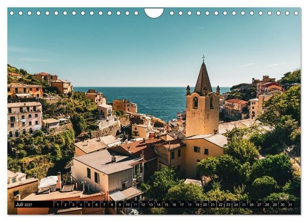 Produktbild: Cinque Terre - Traumhaft sch&ouml;n (Wandkalender 2027 DIN A4 quer), CALVENDO Monatskalender