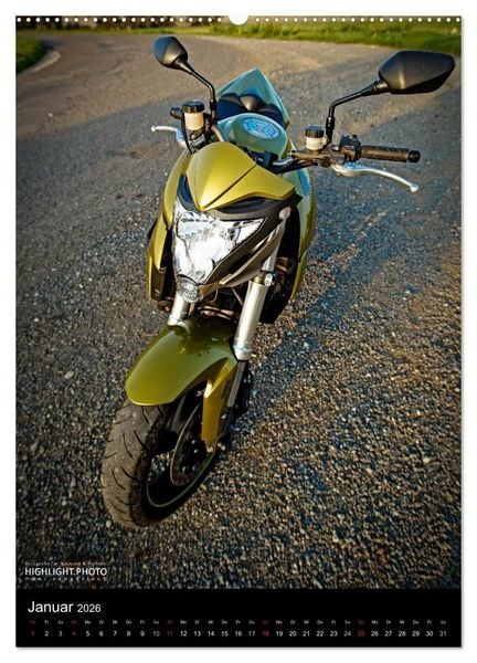 Produktbild: HONDA CB1000R (hochwertiger Premium Wandkalender 2026 DIN A2 hoch), Kunstdruck in Hochglanz