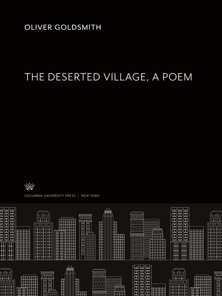 Produktbild: The Deserted Village, a Poem