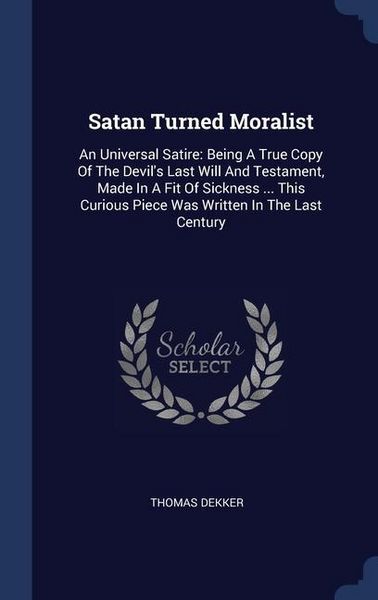 Produktbild: Satan Turned Moralist