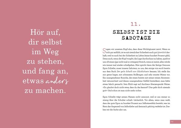 Der geile Scheiß vom Glücklichsein – Mein Buch. Mein Leben.