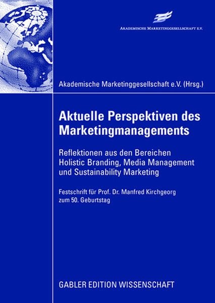 Produktbild: Aktuelle Perspektiven des Marketingmanagements