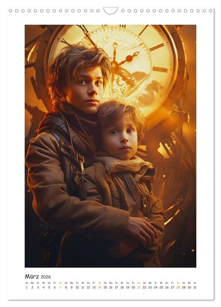 Produktbild: Das Rad der Zeit (Wandkalender 2026 DIN A3 hoch), CALVENDO Monatskalender