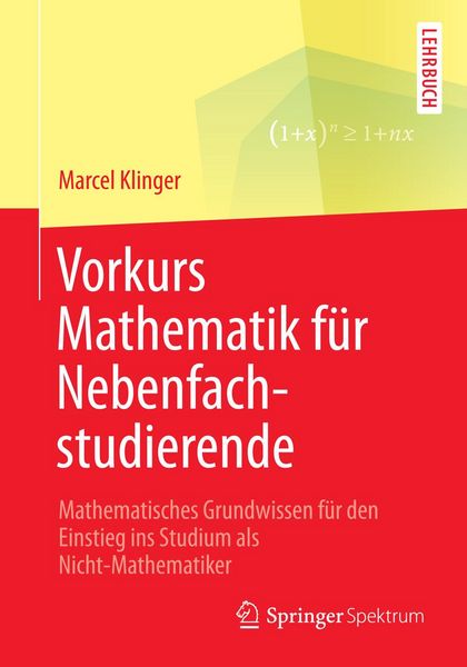 Produktbild: Vorkurs Mathematik f&uuml;r Nebenfachstudierende