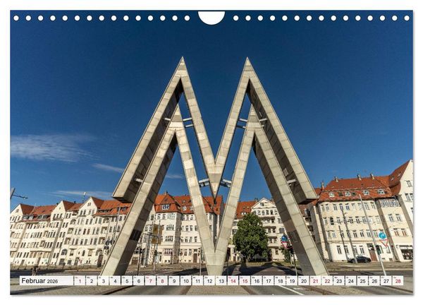 Produktbild: Sachsen - Leipzig (Wandkalender 2026 DIN A4 quer), CALVENDO Monatskalender