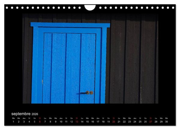 Produktbild: Les Cabanes d'Ol&eacute;ron (Calendrier mural 2026 DIN A4 vertical), CALVENDO calendrier mensuel