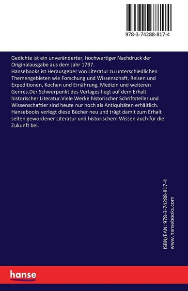 Produktbild: Gedichte